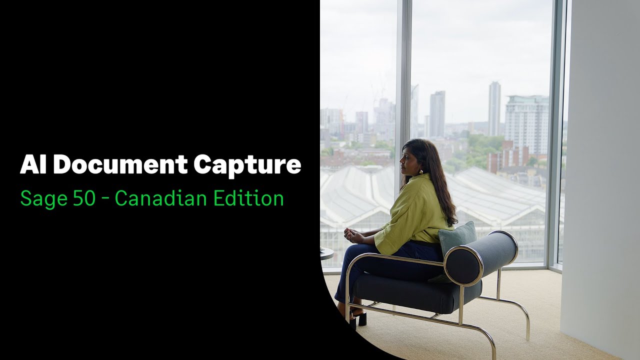 Sage 50 Canadian Edition - AI Document Capture