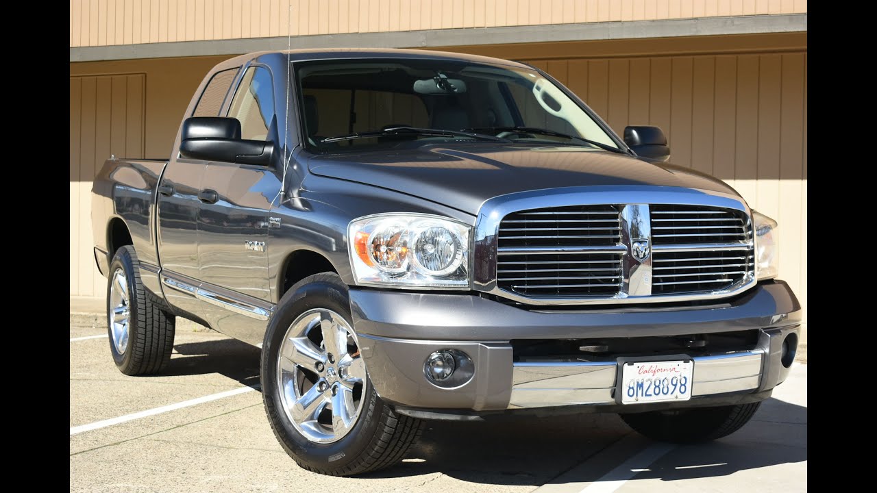 !! SOLD !! 2008 Dodge Ram 1500 Quad Cab Laramie 4D 6 1/4 ft Sacramento