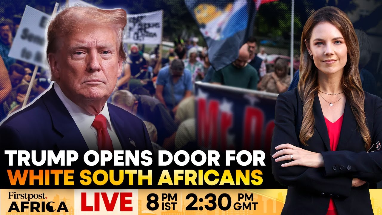 LIVE: White South Africans Begin US Asylum Process | Firstpost Africa | N18G