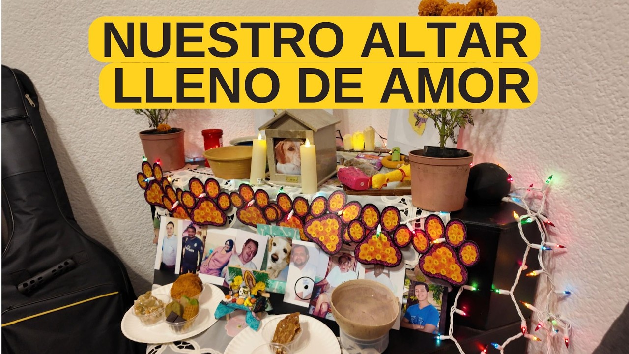 🕯️✨ Nuestro altar de Día de Muertos | Recordando con amor a quienes viven en el corazón 💛