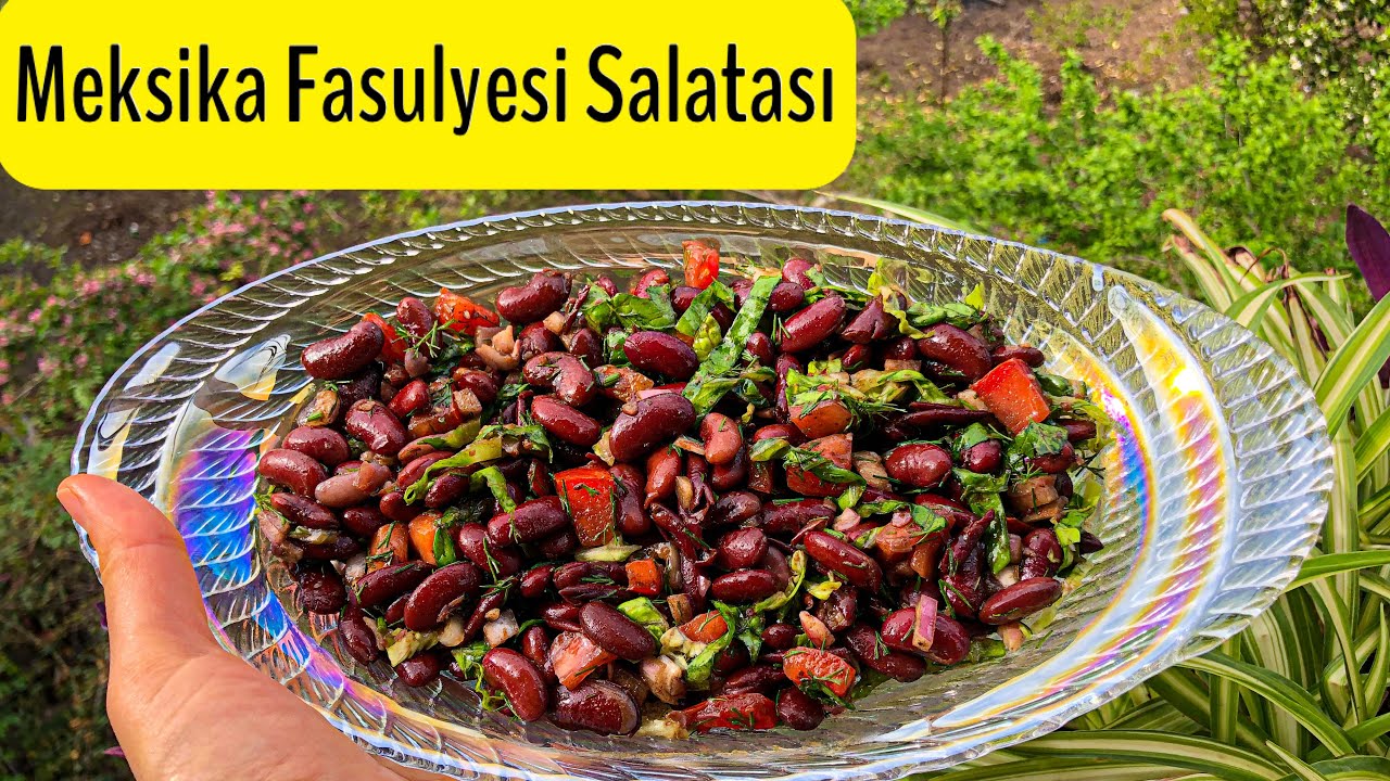 EFSANE Bir Bakliyat Salatası : MEKSİKA FASULYESİ SALATASI😎 I DUYGU &Ccedil;EVİK