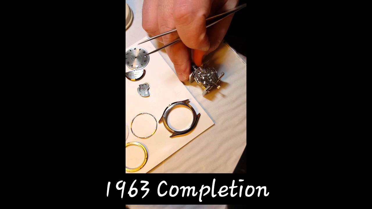 1963 Bulova Automatic completed part 3-3