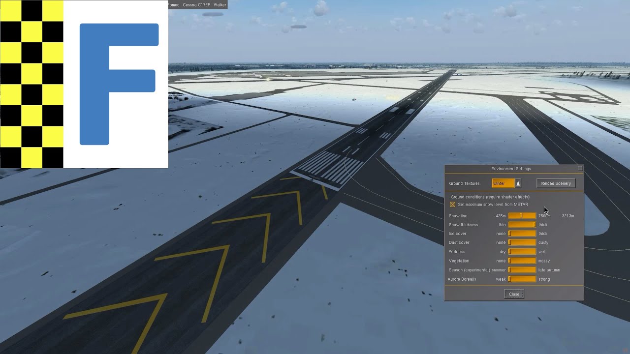 FlightGear 2020 (03) | Opcje Graficzne [PL]