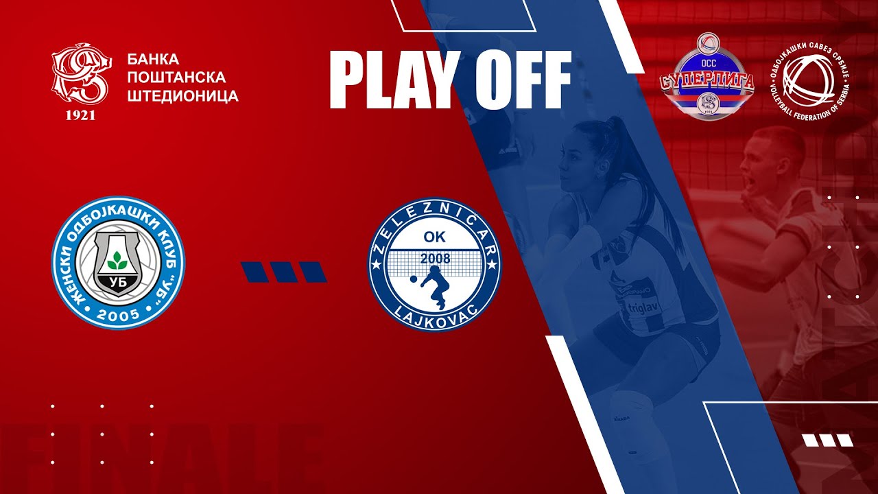UB🆚ZELEZNICAR  3:0 / PLAY OFF -FINALE SUPERLIGE ZA ODBOJKAŠICE /
