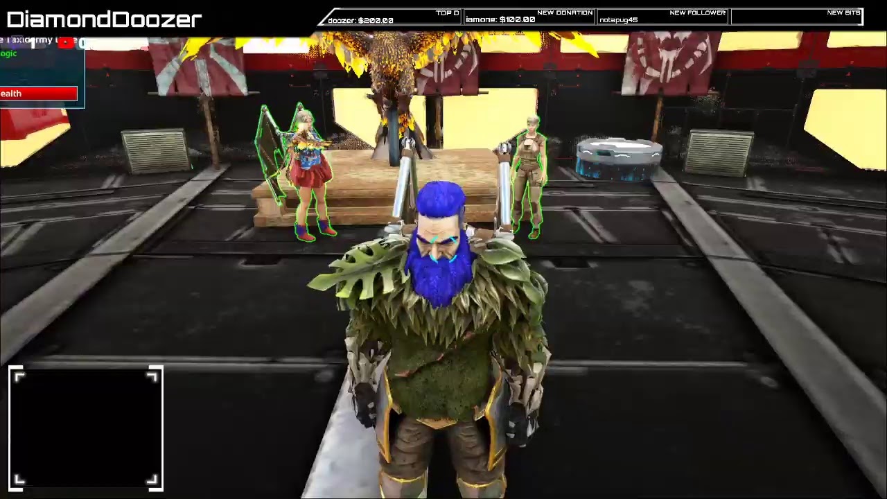 Playing Ark with friends!