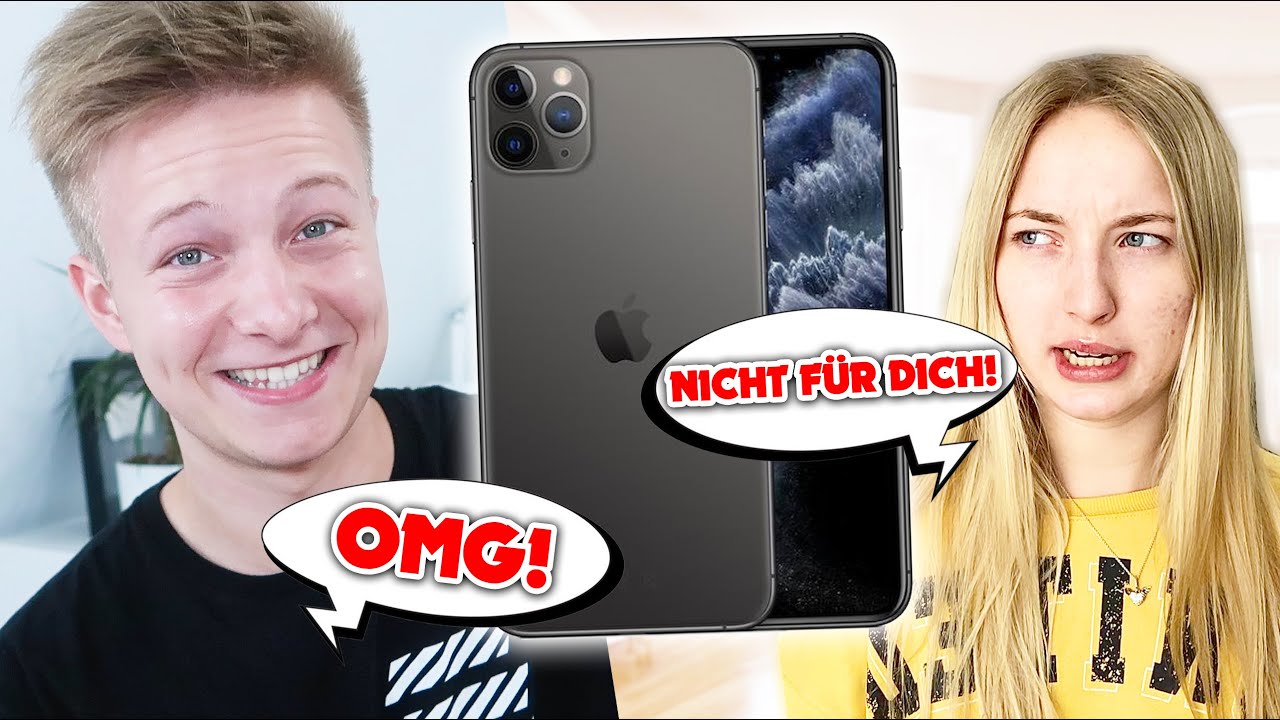SIE überrascht MICH spontan mit 1300€ HANDY! (DANKE 🙏 )