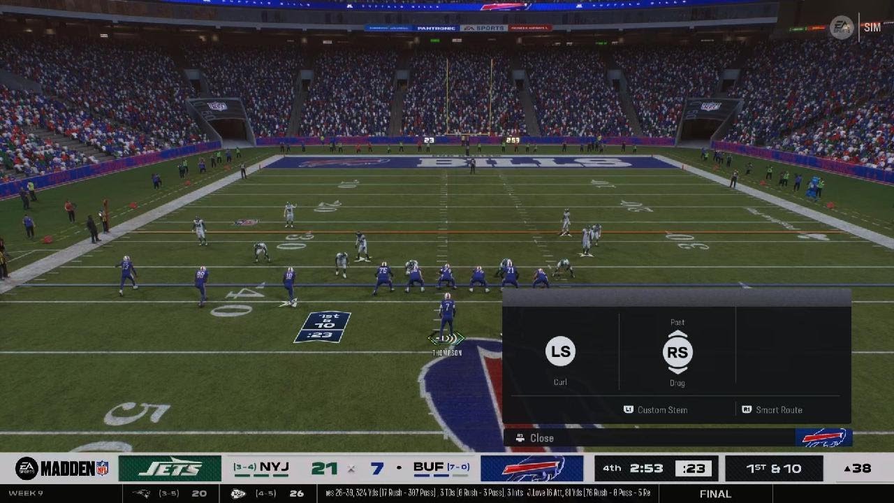 Madden NFL 26 Comeback from down 21-7
