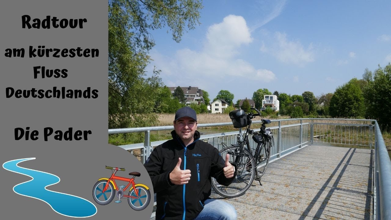 Radtour am kürzesten Fluss Deutschlands