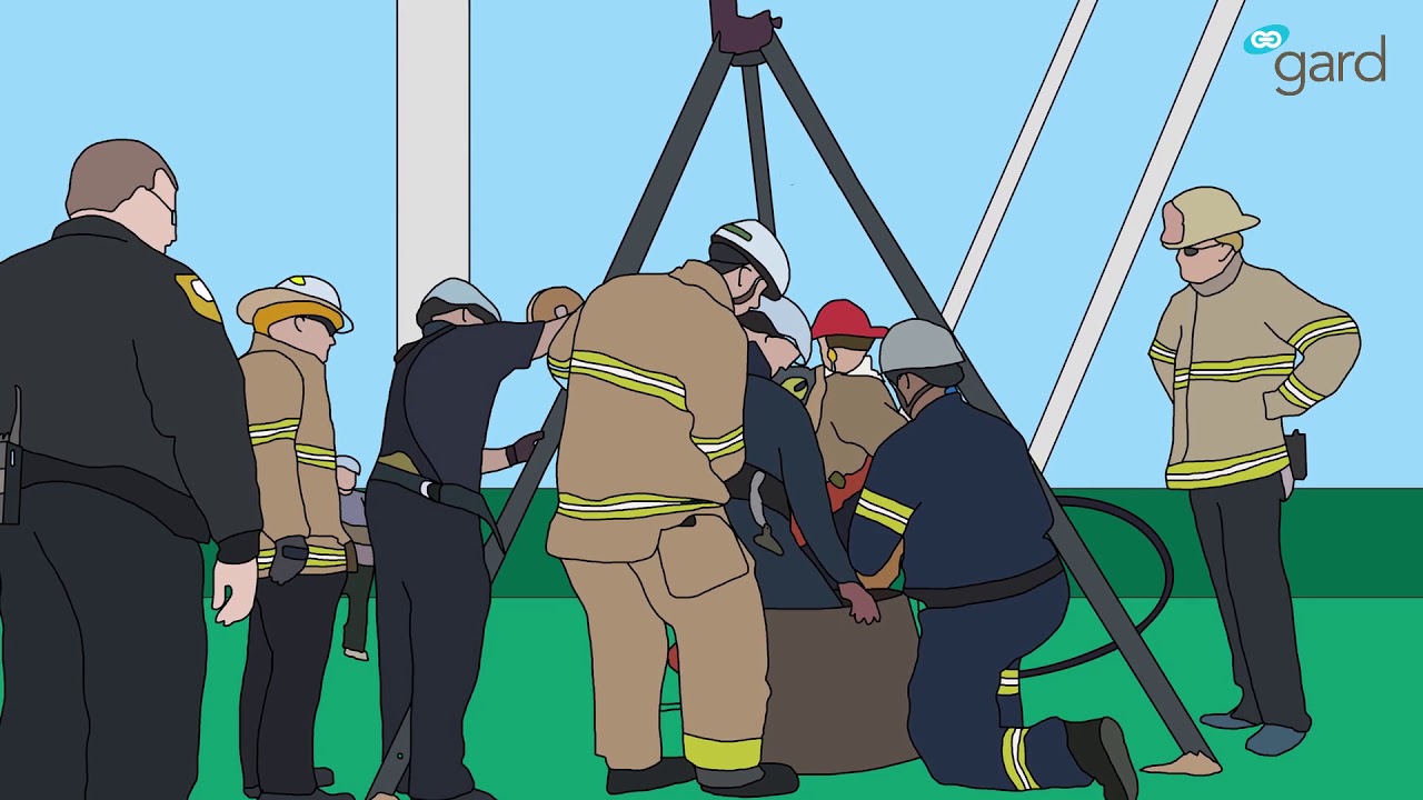 Enclosed space entry training