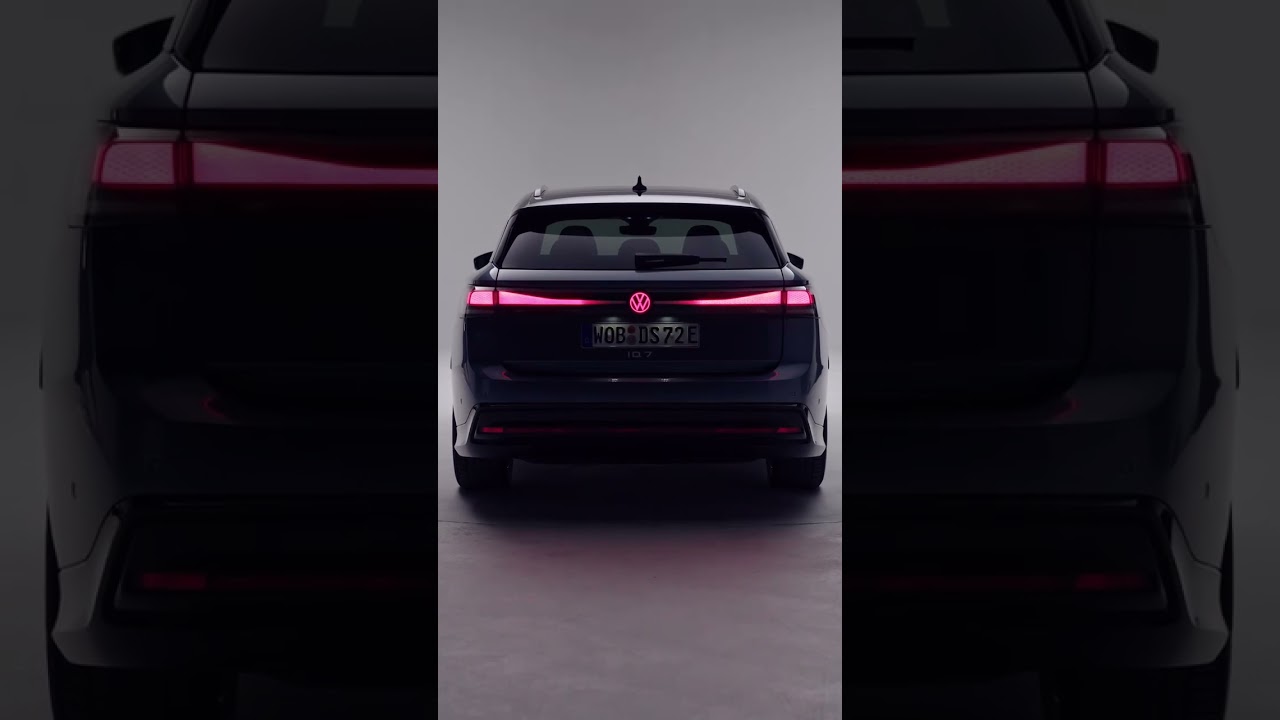 Brighten your journey with the ID 7 Tourer&rsquo;s innovative rear lights #Volkswagen #VW #ID7Tourer