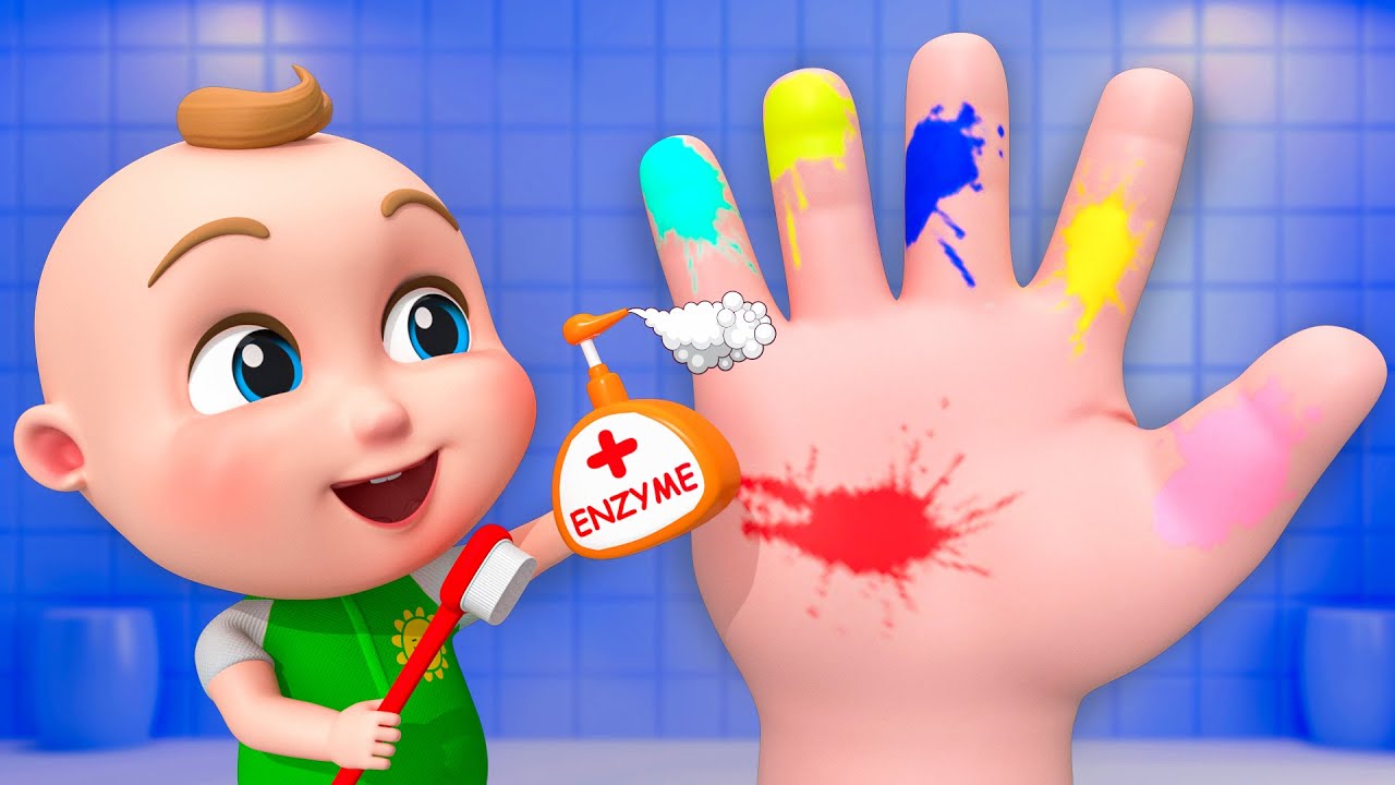 Wash Your Hands Song | Good Habits for Kids | Super Sumo Nursery Rhymes & Kids Songs