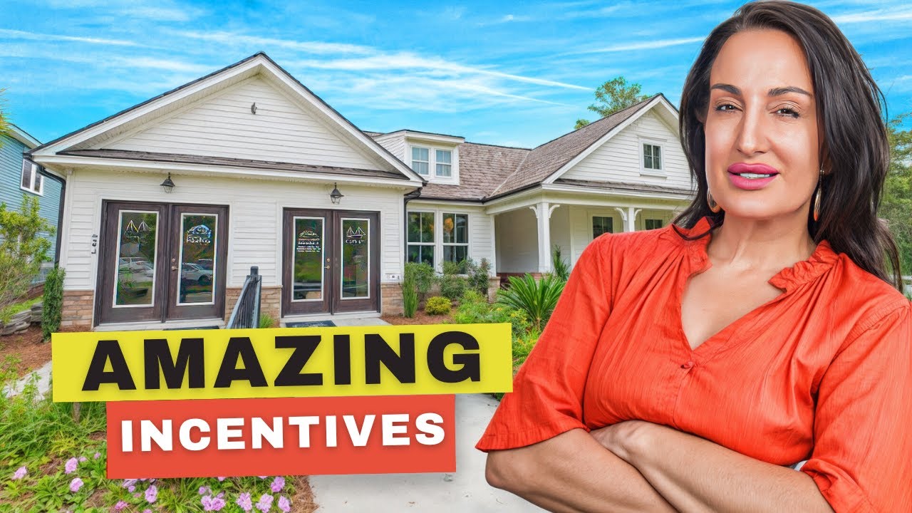 Myrtle Beach HOTTEST INCENTIVES on New Construction Homes with Waterway Access [Home Vlog Tour]