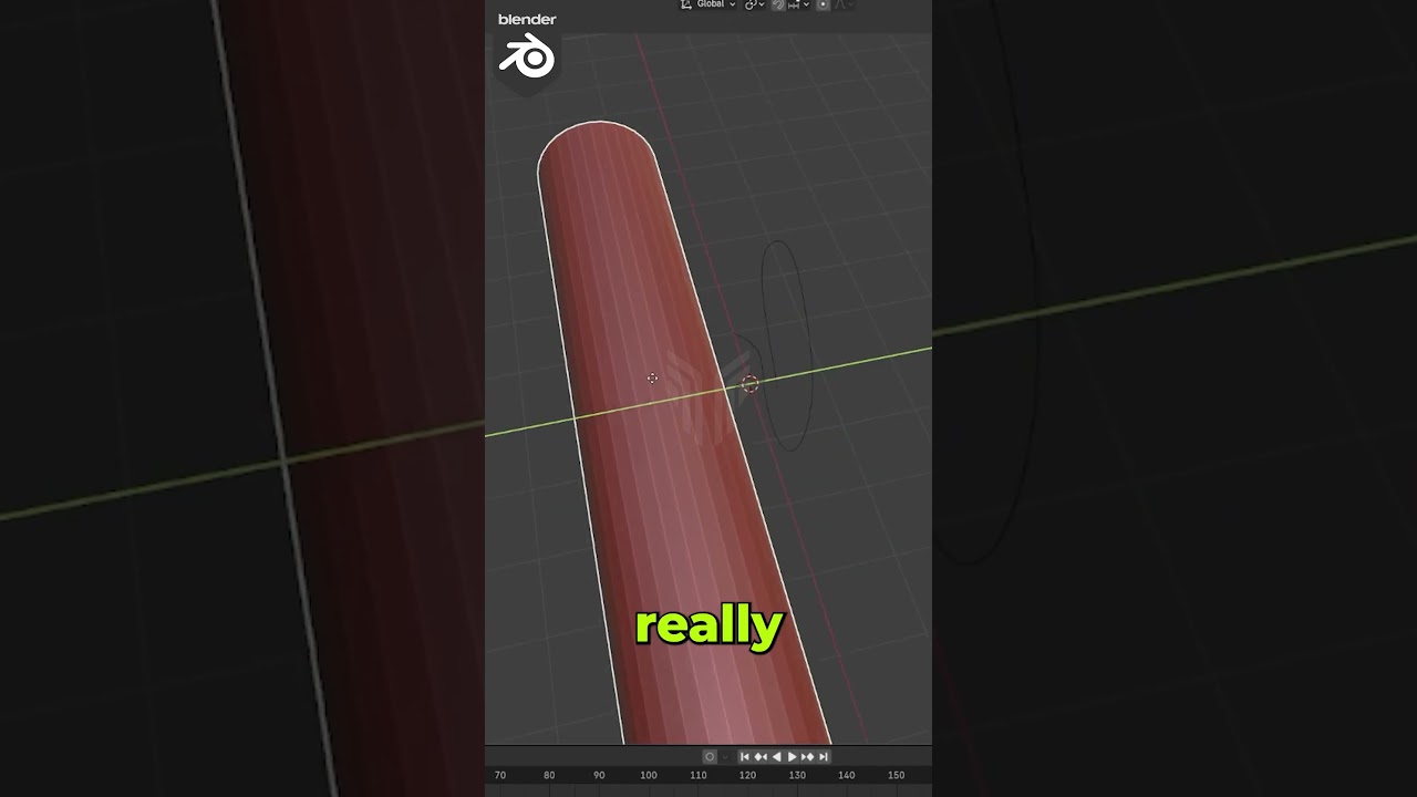 Make AMAZING Curved Objects in Blender in 60 Seconds!