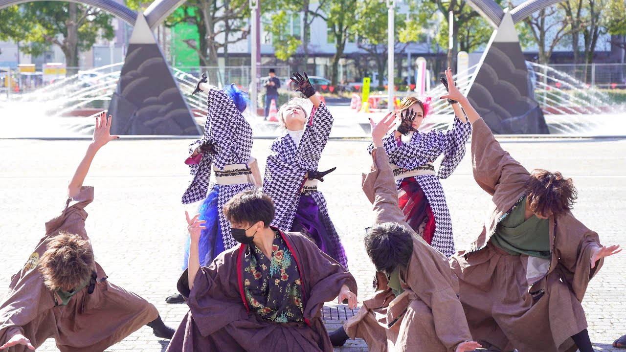 [4K] 【仁】　四日市よさこい祭り やったろ舞 2022 (中央)