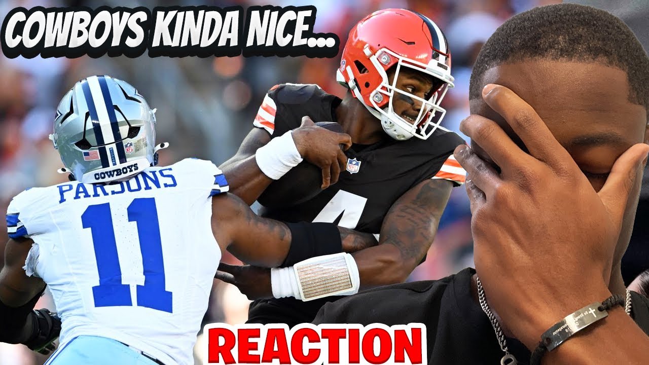 COWBOYS LOOK GOOD... dMillionaire REACTS to Dallas Cowboys vs. Cleveland Browns FULL GAME HIGHLIGHTS