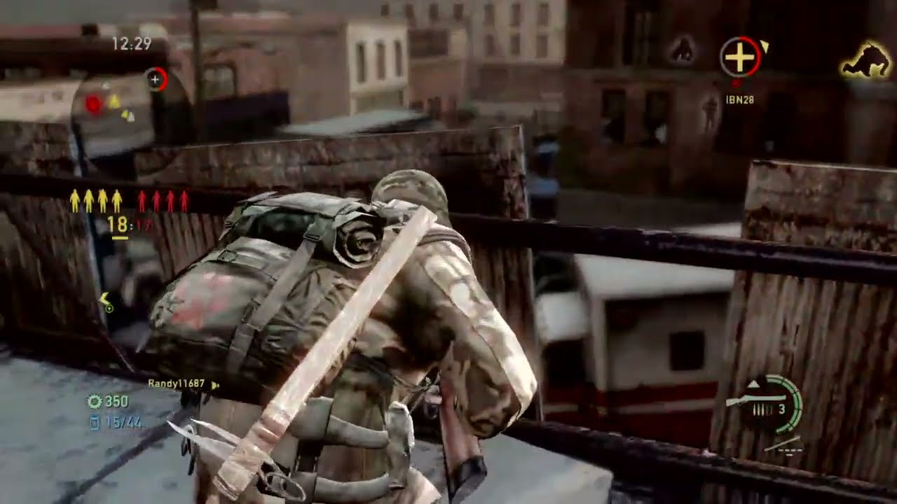 The Last Of Us Multijugador:En Ciudad de Bill con el fusil del Salvaje Oeste