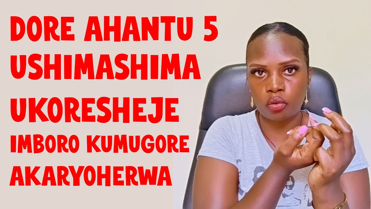 IMBORO YIFATE UYISHIMASHIMISHE AHA UMUGORE AZARYOHERWA AMENE AMAZI IGITUBA GITOHE MURANGIRIZE RIMWE
