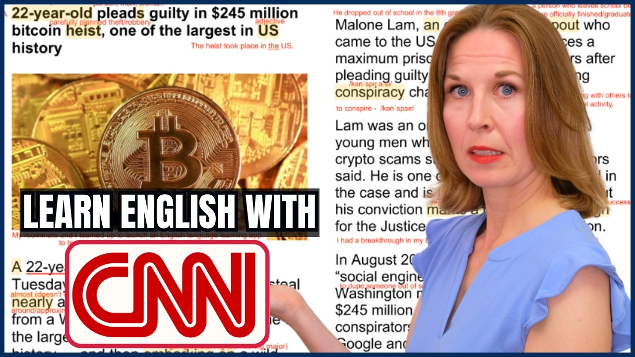 $245 Million Bitcoin Heist - Improve Your English Vocabulary with the News