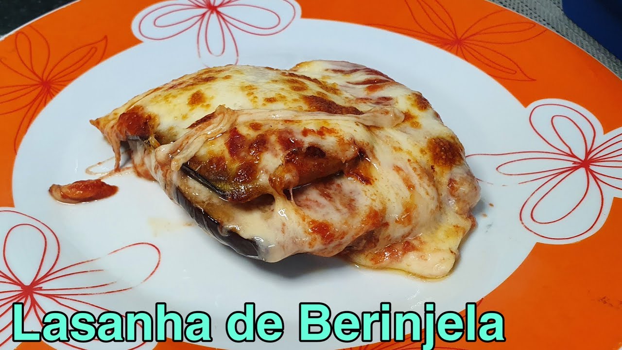 LASANHA DE BERINJELA | Fácil | Gostosa | saudável | Assada | Air Fryer.