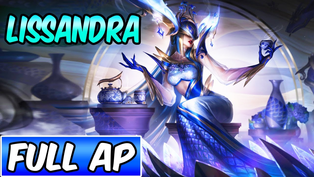 FULL AP LISSANDRA MID GAMEPLAY | PRESTIGE PORCELAIN LISSANDRA | Build & Runes | League of Legends