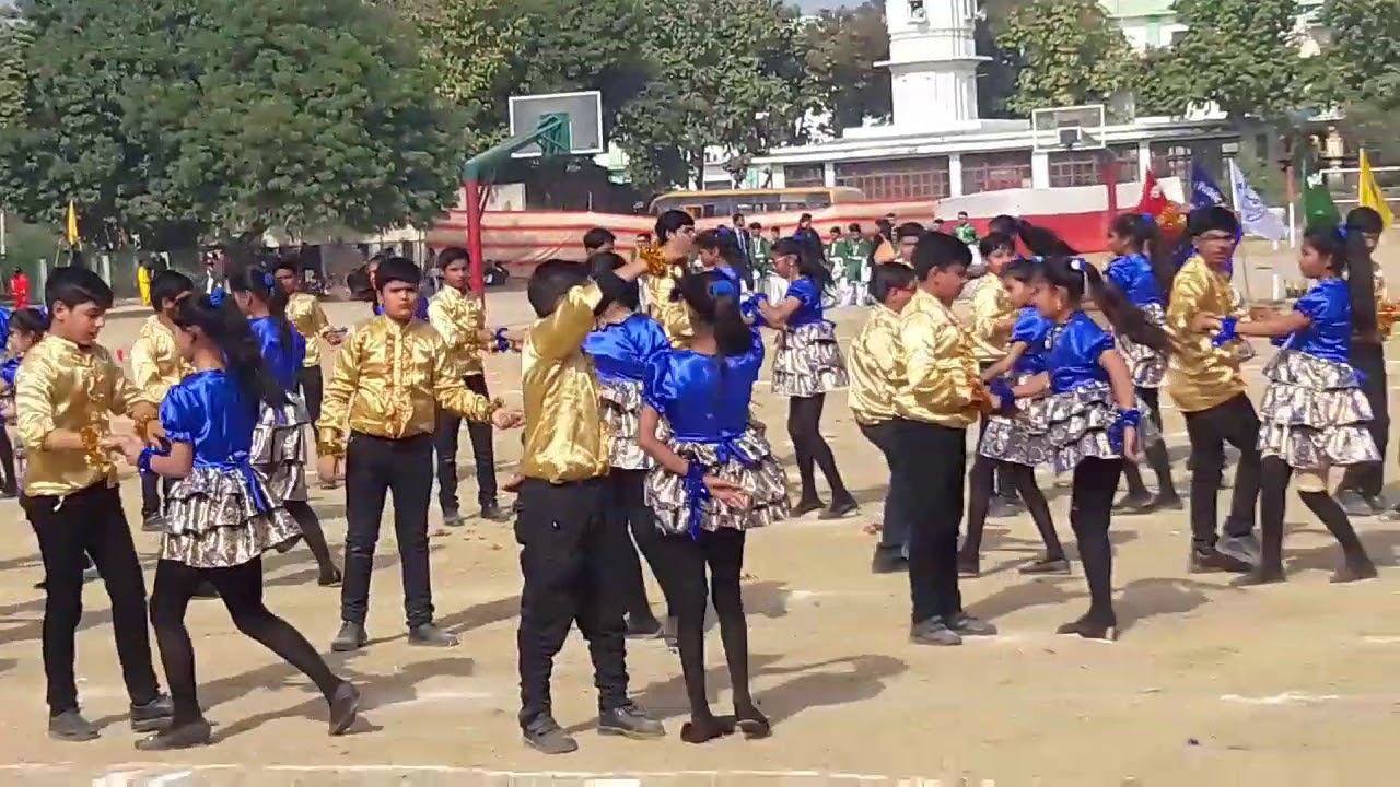 My Daughter's  performance in her school Agra public school (Aps group)