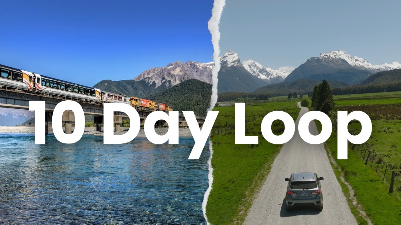 10-Day South Island New Zealand Road Trip - TranzAlpine Included!