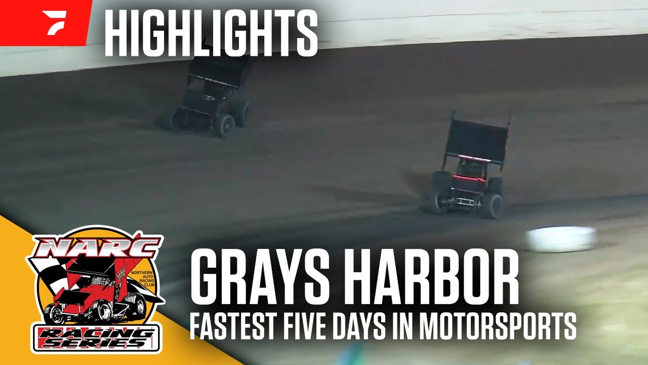 Fastest Five Days Finale | NARC 410 Sprints at Grays Harbor Speedway 6/15/25 | Highlights