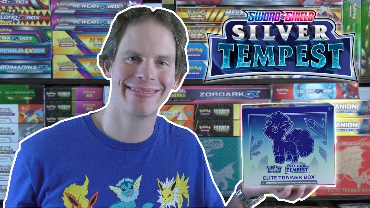 Silver Tempest Elite Trainer Box Opening