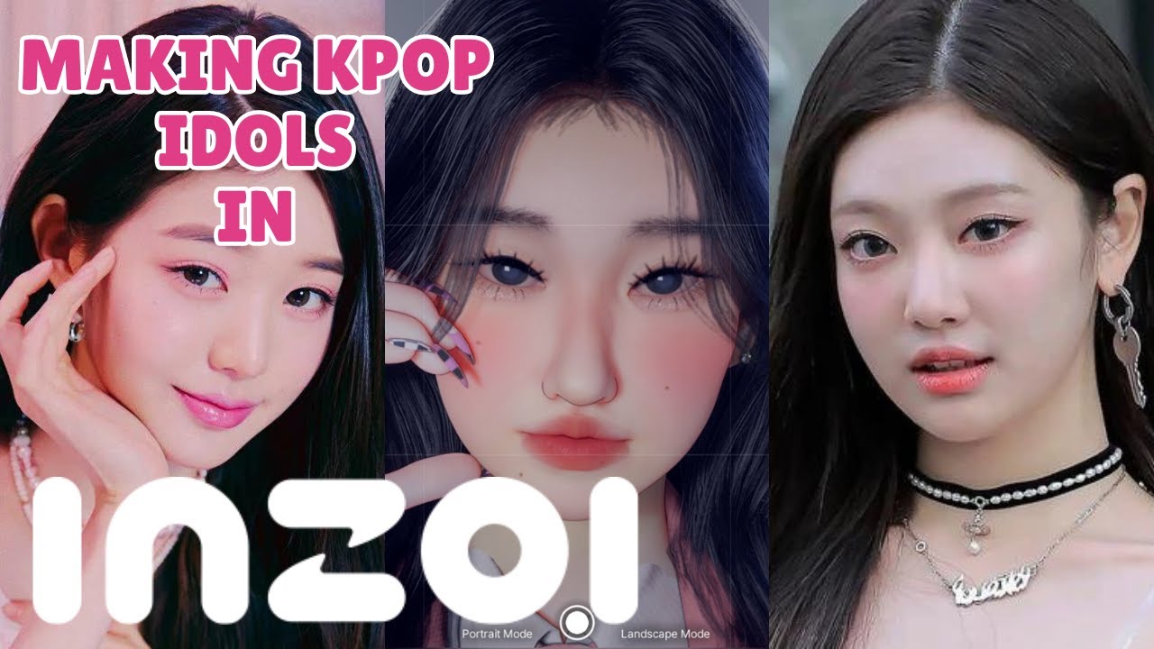 Creating Kpop Idols with INZOI Character Creator