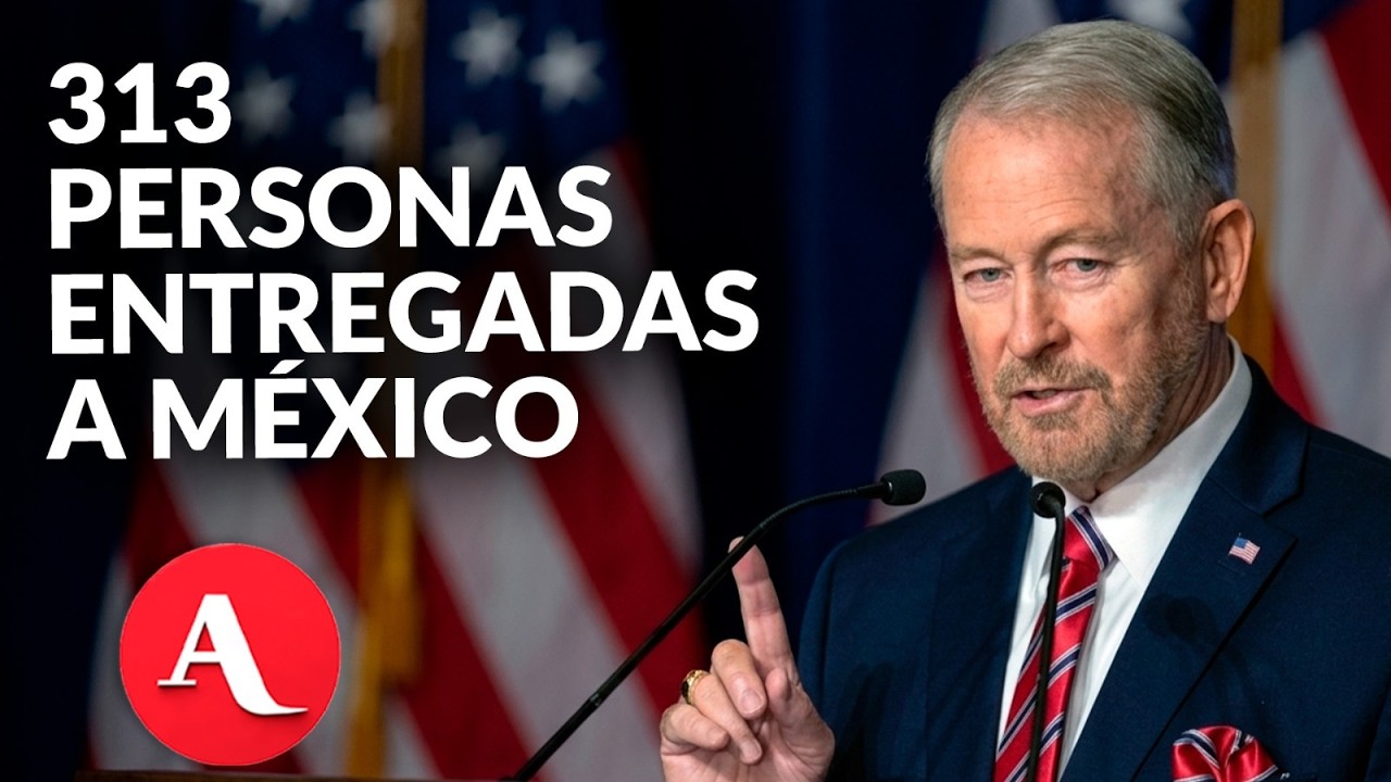 Ronald Johnson afirma que Estados Unidos entreg&oacute; 313 personas buscadas a M&eacute;xico
