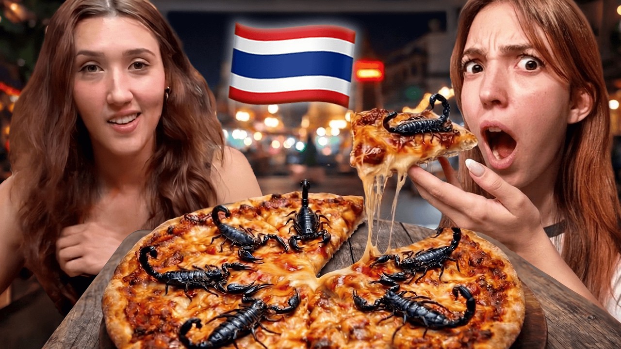 Italian Tries Thai Pizza for the First Time