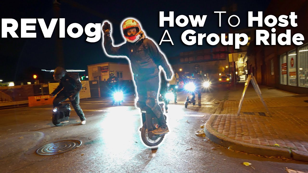 REVlog - Organizing A Group Ride