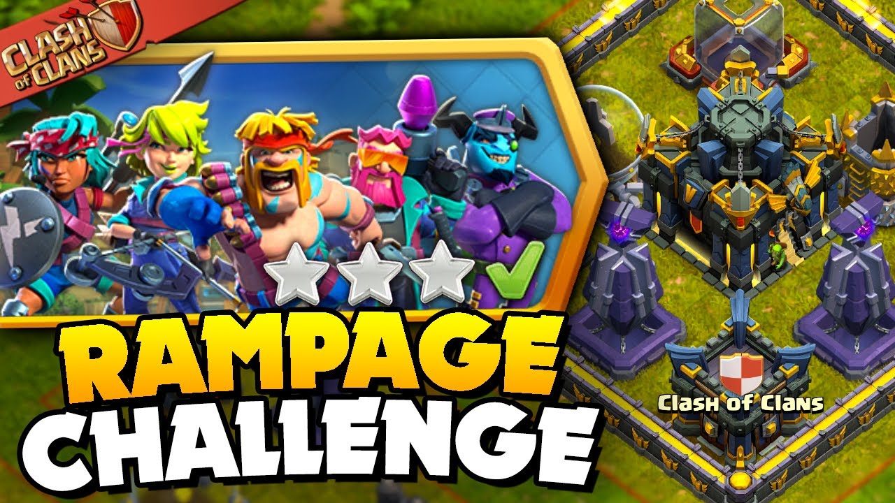 Easily 3 Star Minion General's Rampage Challenge (Clash of Clans)