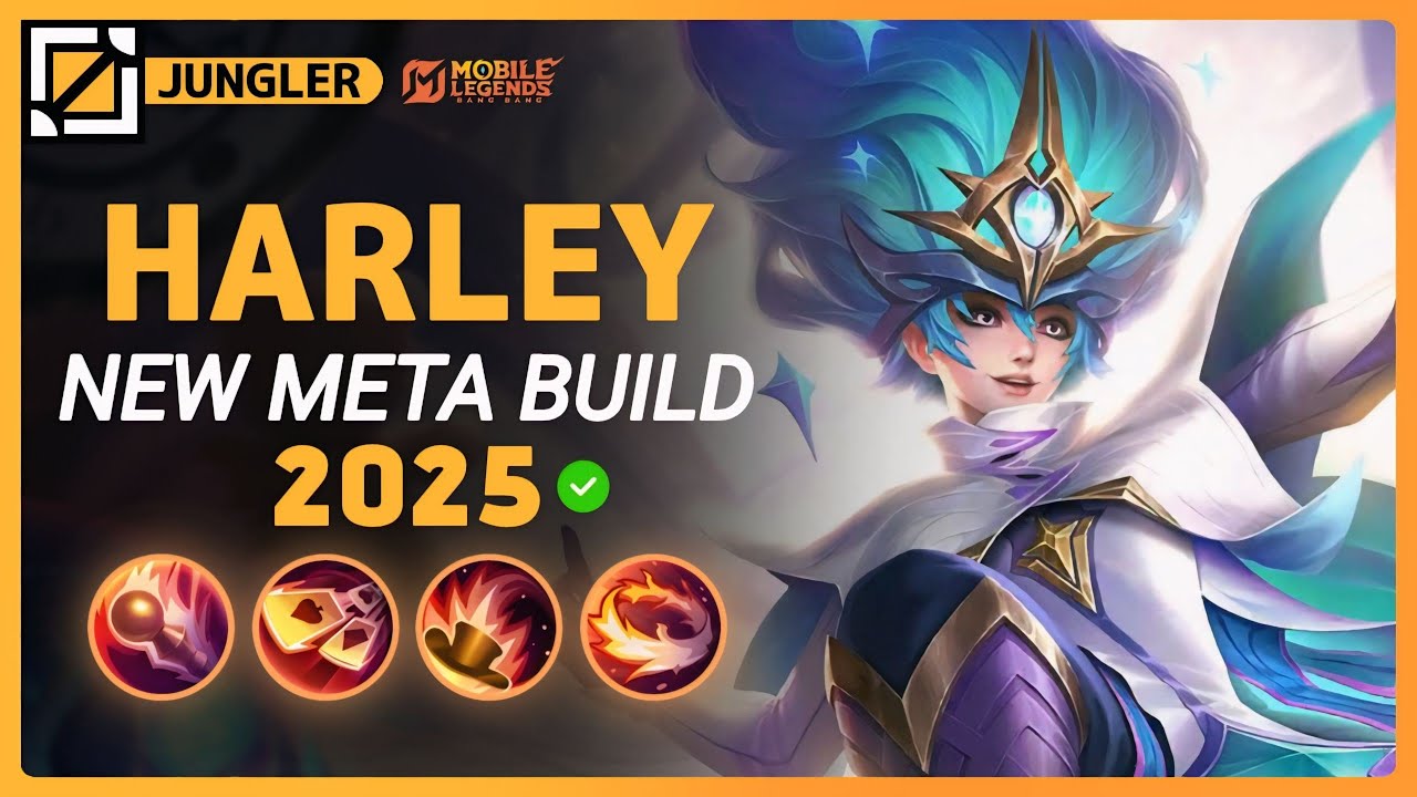 НОВАЯ МЕТА-СБОРКА 2025 Харли, эмблема и лучшие счётчики героев | Mobile Legends