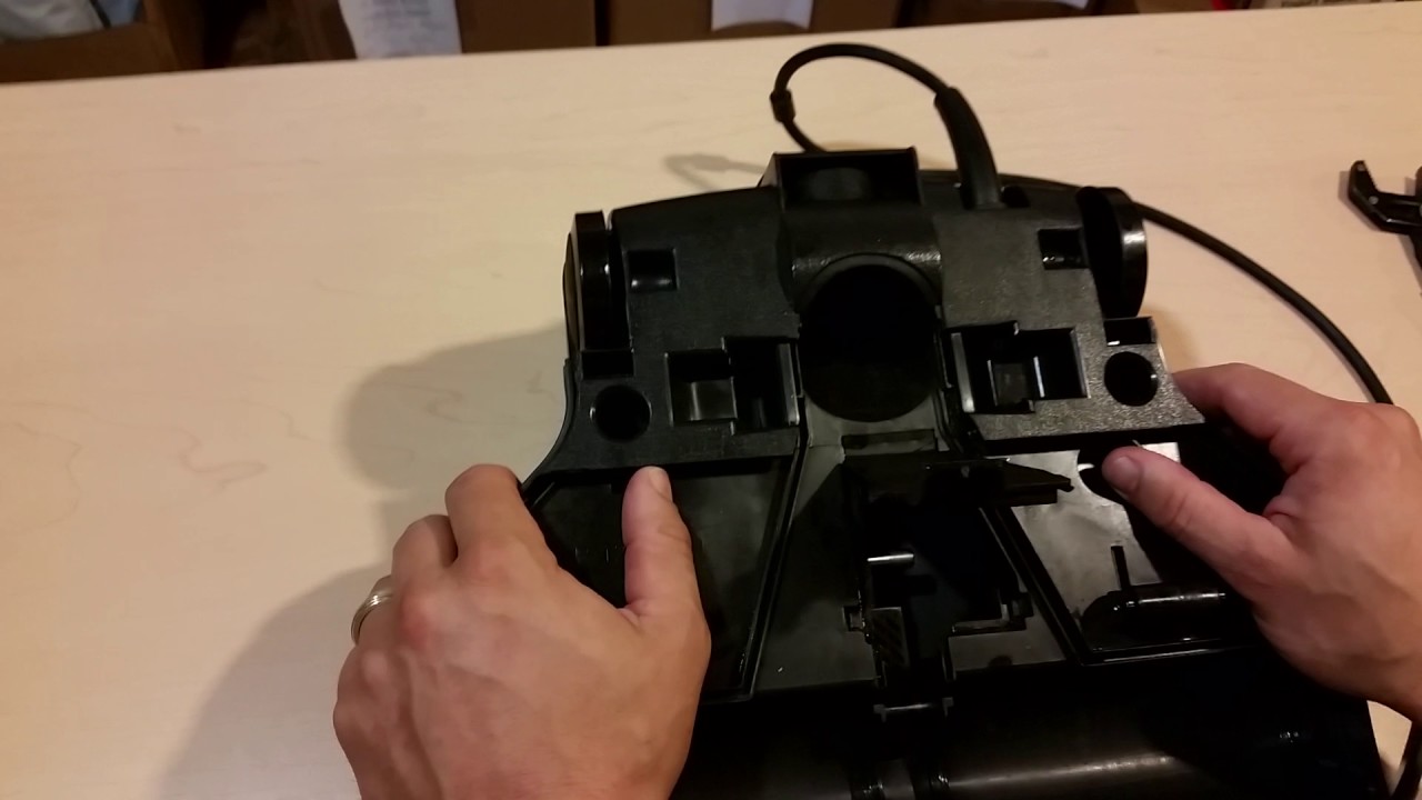 How to disassemble a Rainbow vacuum power nozzle.