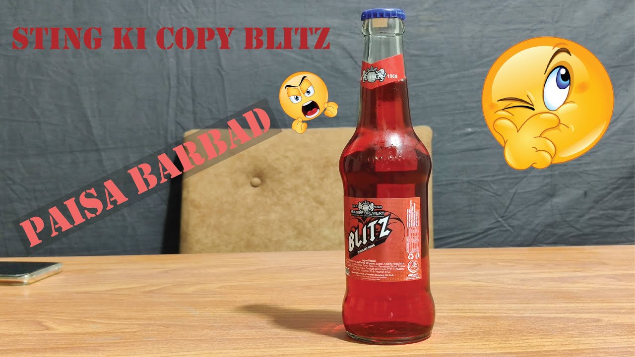 Blitz Drink | Sting Copy | Stimulant Drink