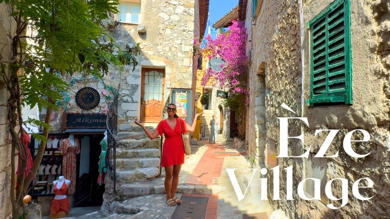 &Egrave;ze Village, France | The Most Beautiful Medieval Village on the French Riviera