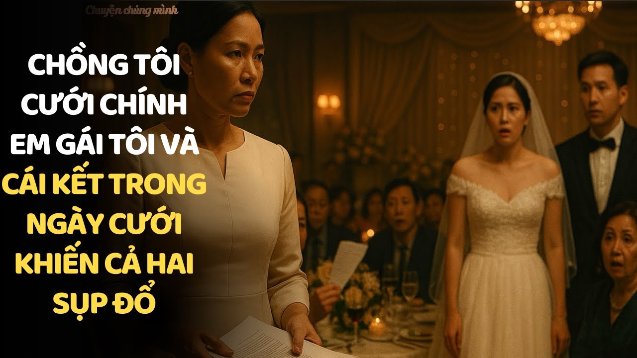 Chồng tôi cưới chính em gái tôi – Và cái kết trong ngày cưới khiến cả hai sụp đổ