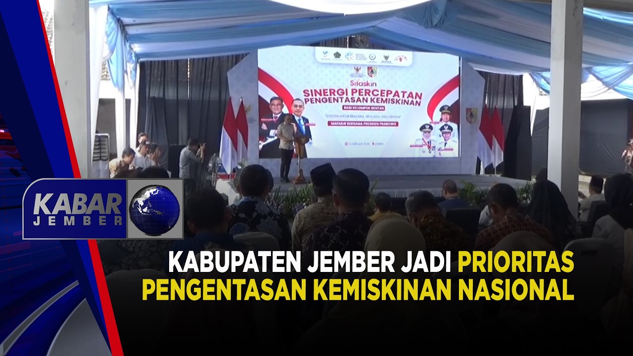 Kabupaten Jember Jadi Prioritas Pengentasan Kemiskinan Nasional | KABAR JEMBER