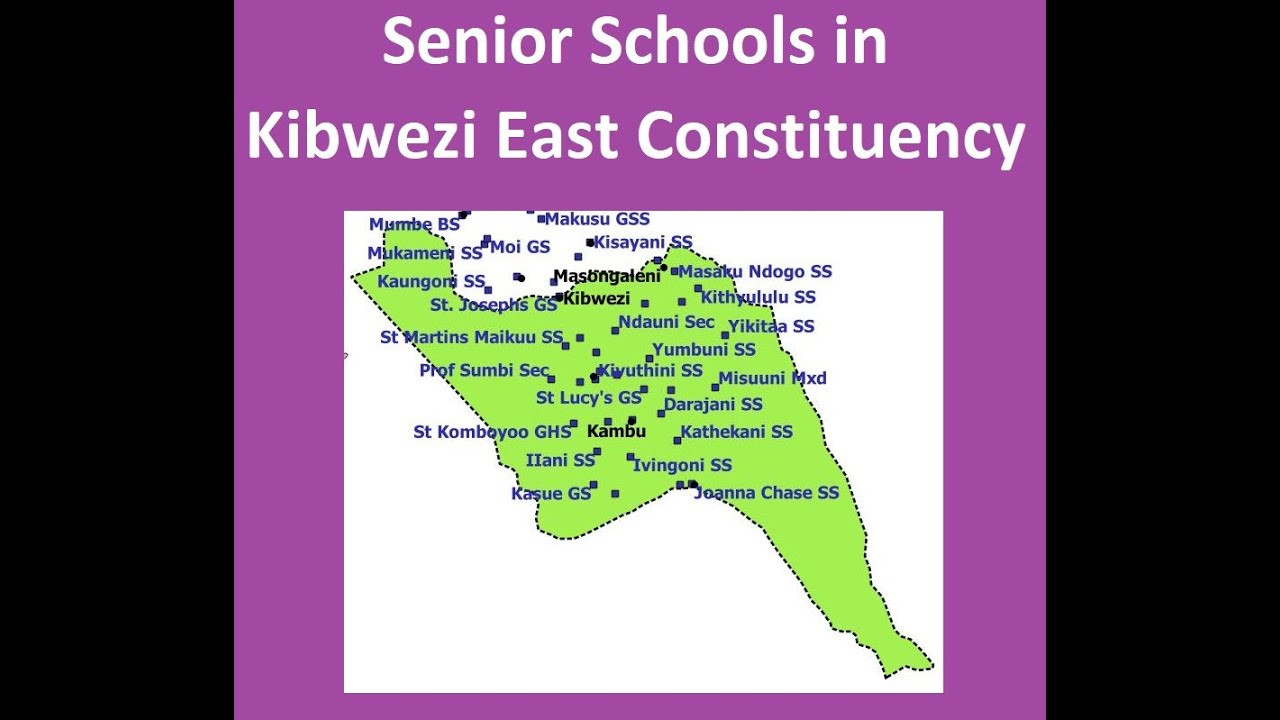 Senior Schools in Kibwezi East Constituency