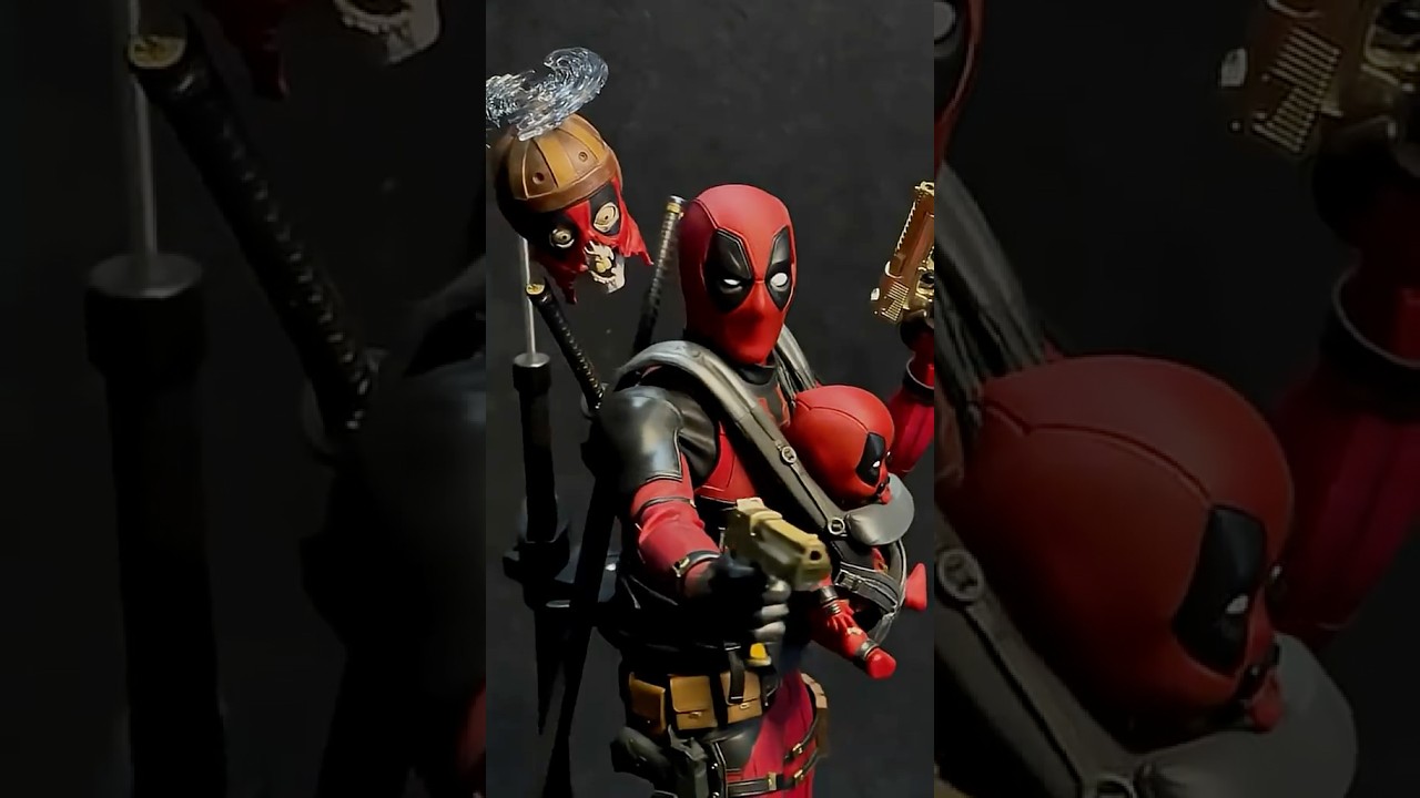 DEADPOOL HOTTOYS UNBOXING