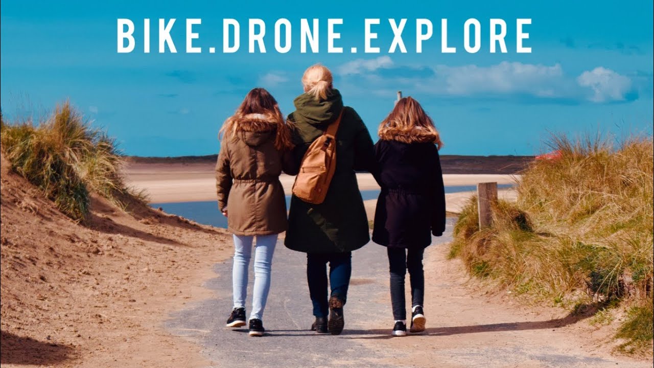 Beautiful Drone footage |Photos| Burry port |Stunning Beach views.