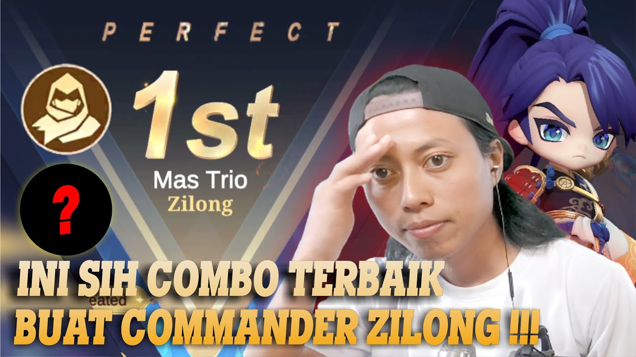 AKHIRNYA KETEMU !! PAKE COMBO INI GAMPANG MENANG KALO MAIN COMMANDER ZILONG !!