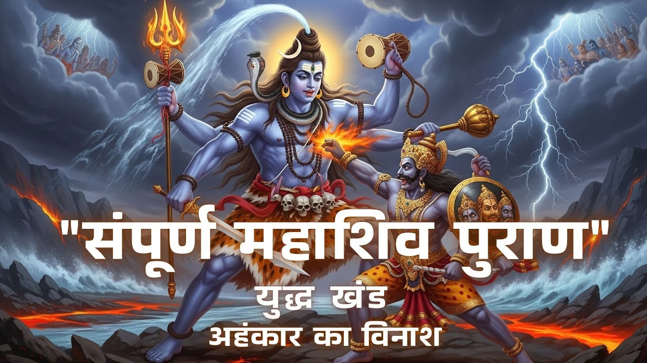 Shiv Mahapuran  Yuddha Khanda The End of Arrogance and the Supreme Form of Mahadev  #shivpuran