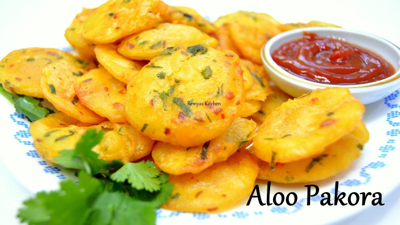 Aloo Pakora | Simple & Quick Potato Snack recipe | Aloo Pakodi | Remyas Kitchen