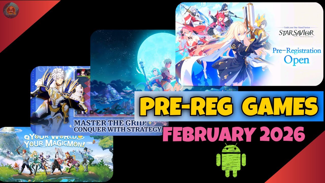 February 2026 Mobile Games - Pre-Register These NOW