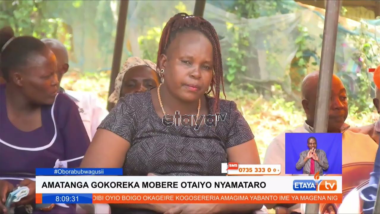 A family in Nyamataro holds a burial without a body, after their kin died in the Russian war.