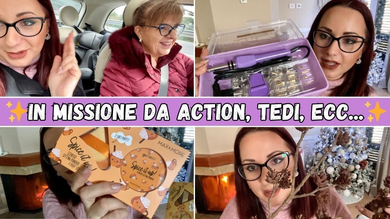 ✨🥰 IN MISSIONE DA ACTION, TEDI, RISPARMIO CASA E UPIM! 🥰✨ | VLOGMAS 5 GENNAIO - Eleonora Home