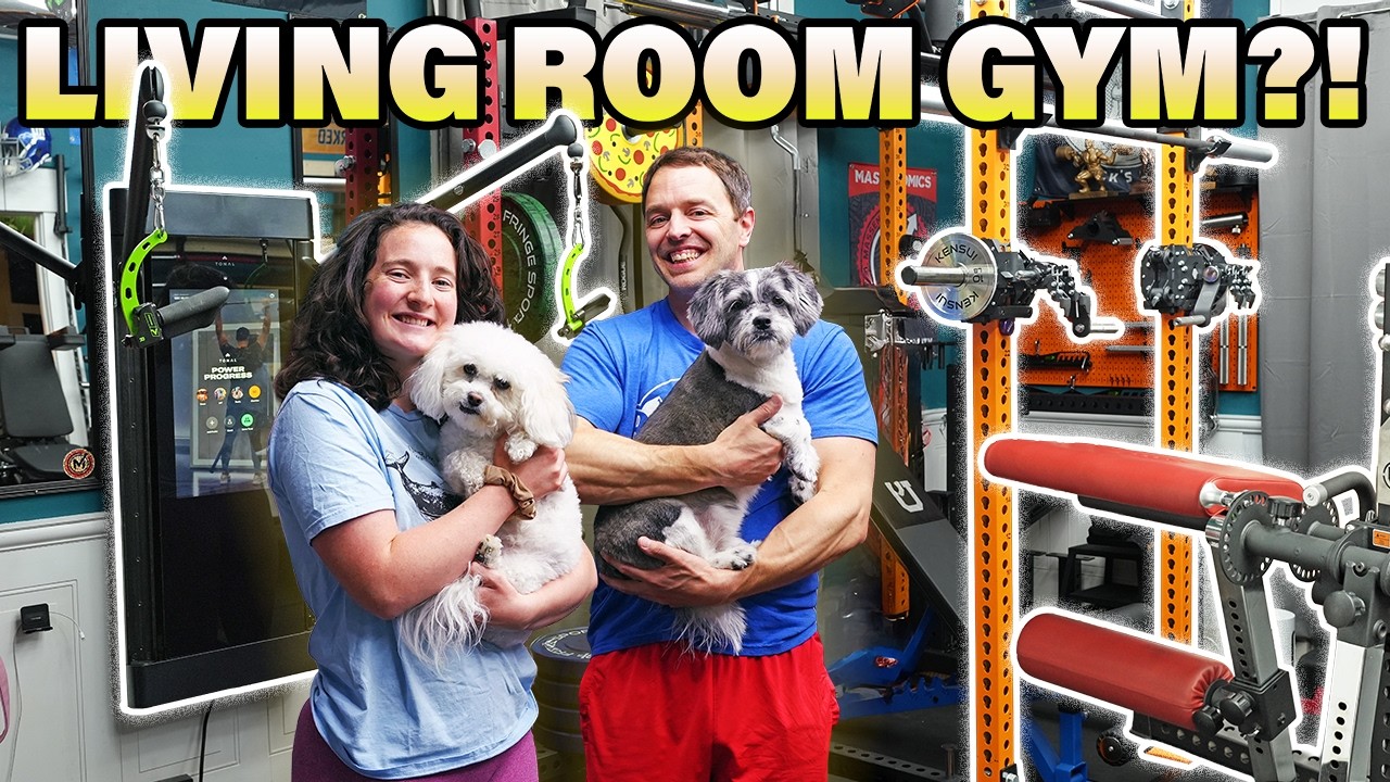 Touring the Wildest Living Room Home Gym You'll Ever See