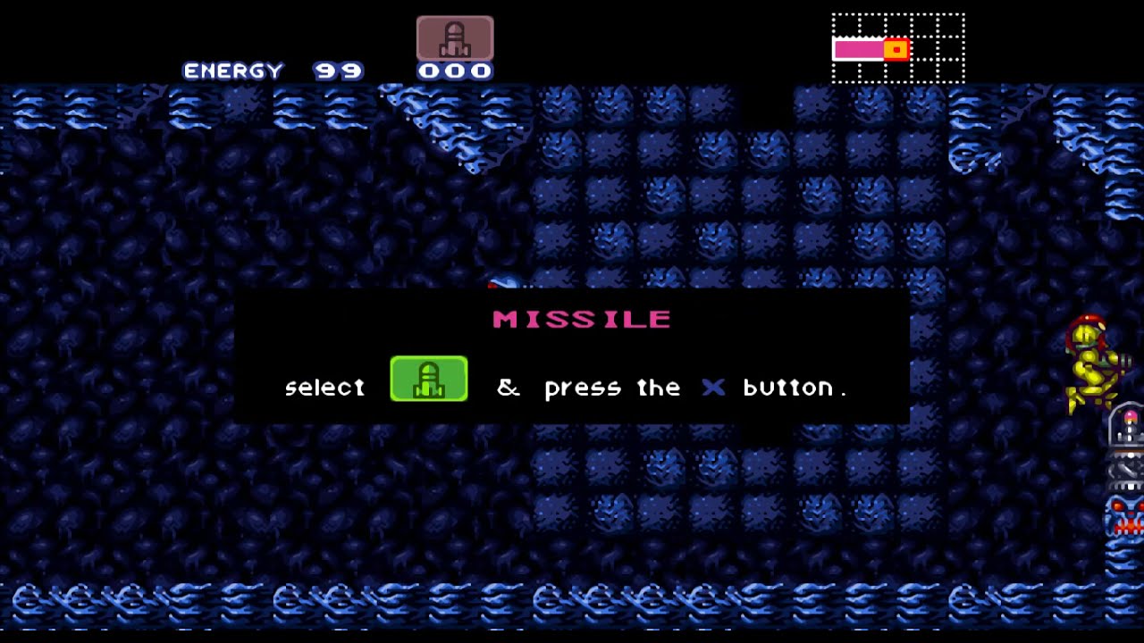 Super Metroid Widescreen HD snes
